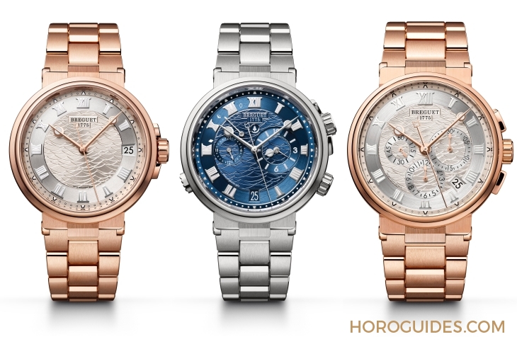 BREGUET - MARINE - 5517BR/12/RZ0 - 寶璣Marine跟上金屬鍊帶潮!三款Marine鍊帶款全新登場