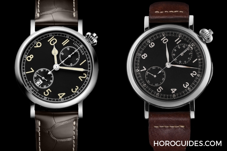 LONGINES - HERITAGE - L2.812.4.53.2 - 全新詮釋,復刻原味|LONGINES Avigation Type A-7 1935航空腕錶