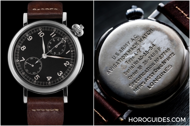 LONGINES - HERITAGE - L2.812.4.53.2 - 全新詮釋,復刻原味|LONGINES Avigation Type A-7 1935航空腕錶