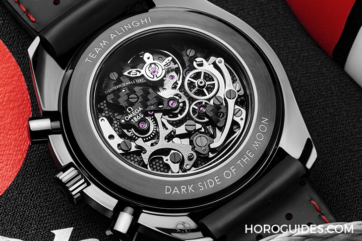 OMEGA - SPEEDMASTER - 311.92.44.30.01.002 - 黑與紅,力與美|歐米茄超霸系列月之暗面Alinghi腕錶