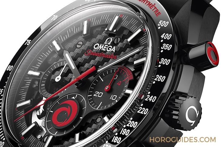 OMEGA - SPEEDMASTER - 311.92.44.30.01.002 - 黑與紅,力與美|歐米茄超霸系列月之暗面Alinghi腕錶
