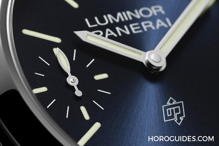 PANERAI - LUMINOR - PAM01085 - 首見OP logo搭藍面|沛納海Luminor Blu Mare腕錶