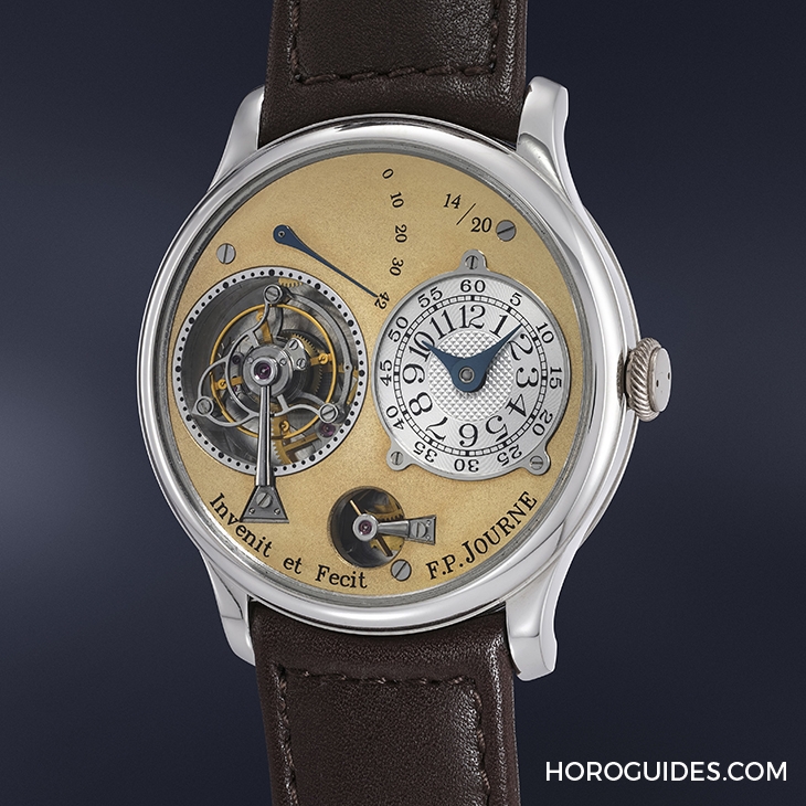 F.P.JOURNE - CLASSIQUE - chronomètre à resonance - 獨立製錶錶王候選人？F.P JOURNE「名錶薈萃─日內瓦XI」拍出高價
