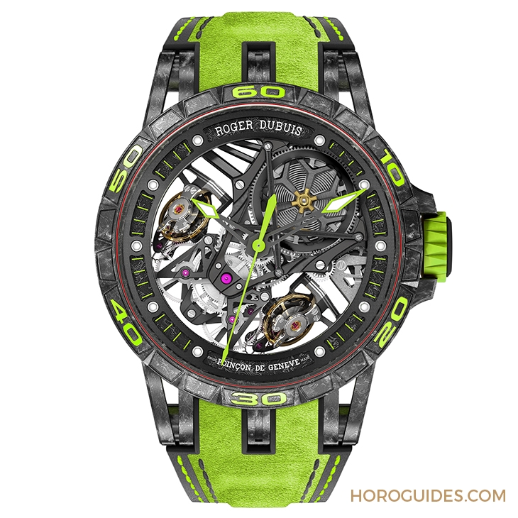 ROGER DUBUIS - Lamborghini超級跑車魂注入!Roger Dubuis超級訂製錶Excalibur Essenza SCV12桀驁現身