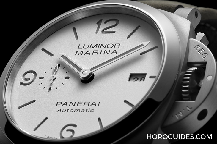 PANERAI - LUMINOR MARINA - PAM01314 - 沛納海首見白色三明治面盤!Luminor Marina PAM01314腕錶