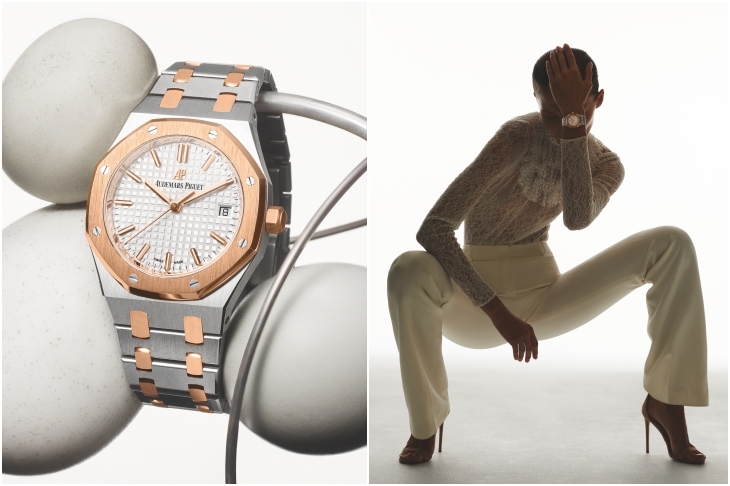 AUDEMARS PIGUET - ROYAL OAK - 77350SR.OO.1261SR.01 - 愛彼攜手高級訂製服品牌Ralph&Russo走上伸展台