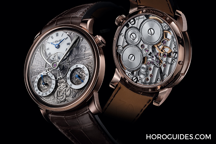 MB&F - LEGACY MACHINES - 04.RL.W6 - 精雕細琢,最有故事的面盤|MB&F LM Split Escapement Eddy Jaquet系列限量腕錶