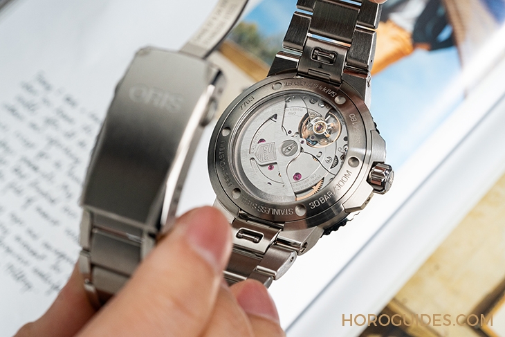 ORIS - ORIS Aquis Calibre 400日期腕錶 打造下一代自製機芯的新標竿