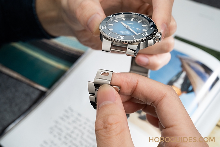 ORIS - ORIS Aquis Calibre 400日期腕錶 打造下一代自製機芯的新標竿