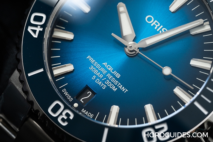 ORIS - ORIS Aquis Calibre 400日期腕錶 打造下一代自製機芯的新標竿
