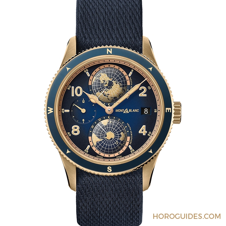 MONTBLANC - 1858 - 126361 - 向傳奇登山家Reinhold Messner致敬!萬寶龍1858系列Geosphere限量款腕錶