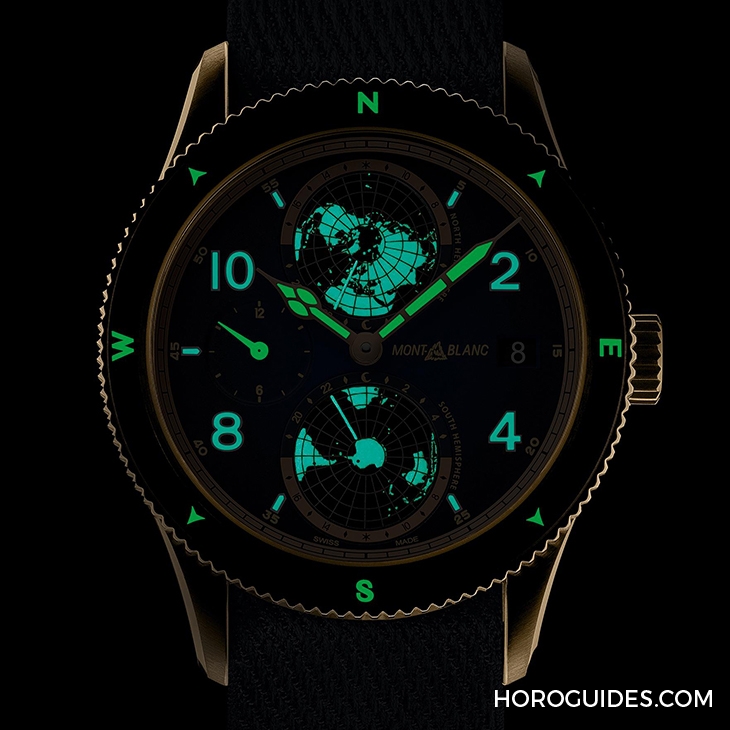 MONTBLANC - 1858 - 126361 - 向傳奇登山家Reinhold Messner致敬!萬寶龍1858系列Geosphere限量款腕錶