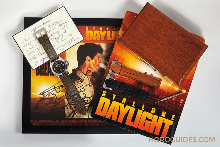 PANERAI - 傳奇沛納海腕錶|電影《十萬火急》史特龍佩戴款,登上富藝斯拍賣!