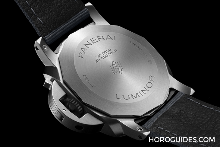 PANERAI - LUMINOR MARINA - PAM01358 - 地球只有一個!沛納海推出環保鋼材Luminor Marina eSteel™腕錶
