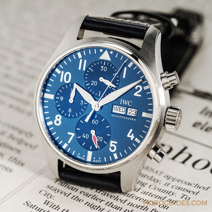 IWC - 幫你試戴 ! 2021 IWC全新Pilot飛行員計時碼錶
