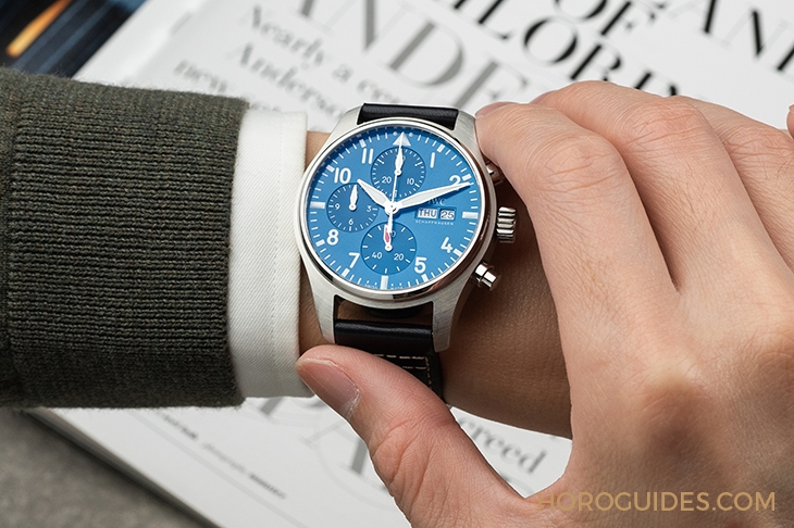 IWC - 幫你試戴 ! 2021 IWC全新Pilot飛行員計時碼錶