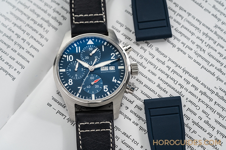 IWC - 幫你試戴 ! 2021 IWC全新Pilot飛行員計時碼錶