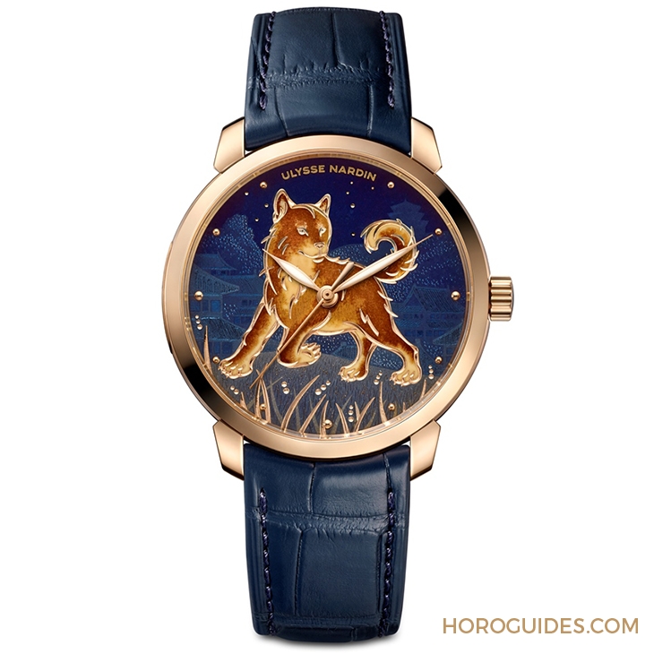 ULYSSE NARDIN - CLASSIC - 8150-111-2/AMERICA - 經典、彌新, 雅典錶的琺瑯工藝