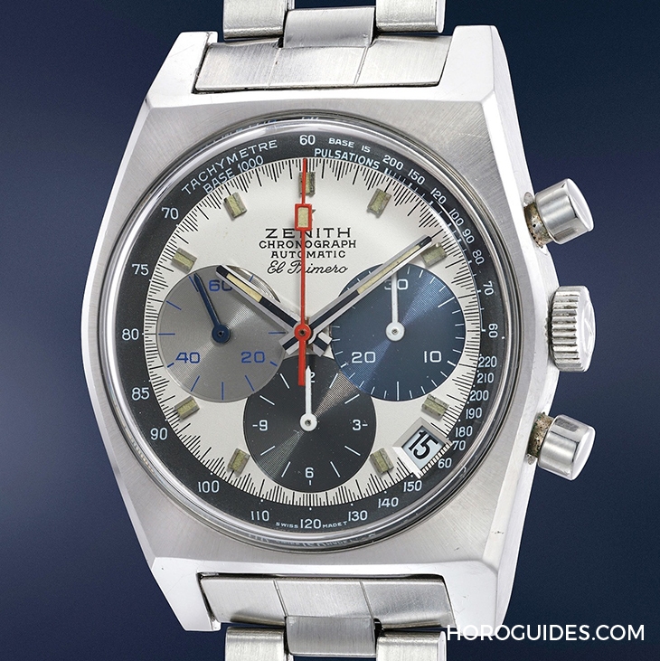 ZENITH - 三色面盤再現酒桶錶殼!ZENITH推出Chronomaster Revival A3817復刻版腕錶