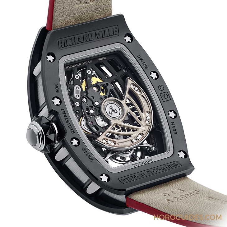 RICHARD MILLE - WOMEN - RM 74-01 - 強大科技材質齊發!RICHARD MILLE推出兩款RM 74-01及RM 74-02自動上鍊陀飛輪腕錶