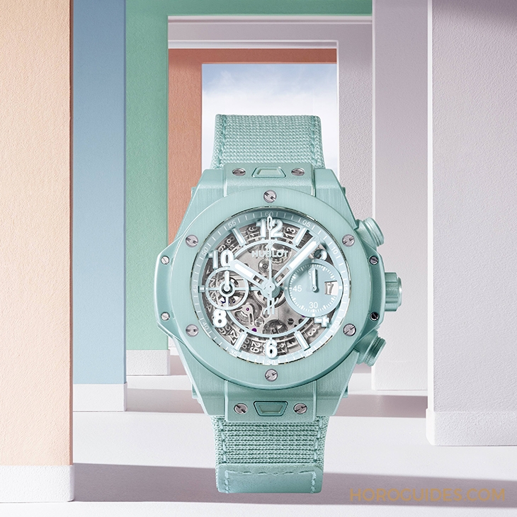 HUBLOT - BIG BANG - 441.UB.5120.NR - 沁涼上手，盛夏限定！HUBLOT Big Bang Unico Summer腕錶