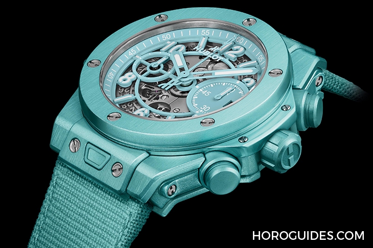 HUBLOT - BIG BANG - 441.UB.5120.NR - 沁涼上手,盛夏限定!HUBLOT Big Bang Unico Summer腕錶