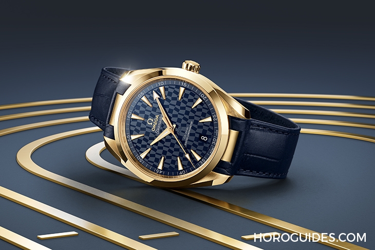 OMEGA - SEAMASTER - 522.53.41.21.03.001 - 迎接東京奧運!歐米茄海馬Aqua Terra東京2020黃金版腕錶