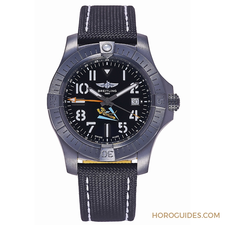 BREITLING - AVENGER - V323954A1B1X1 - 霸氣捍衛天空！百年靈Avenger AVG飛虎隊80週年台灣限量款
