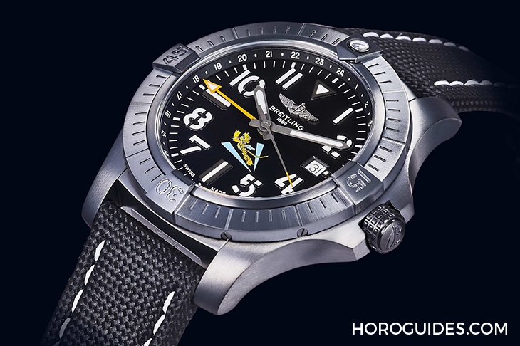 BREITLING - AVENGER - V323954A1B1X1 - 霸氣捍衛天空！百年靈Avenger AVG飛虎隊80週年台灣限量款