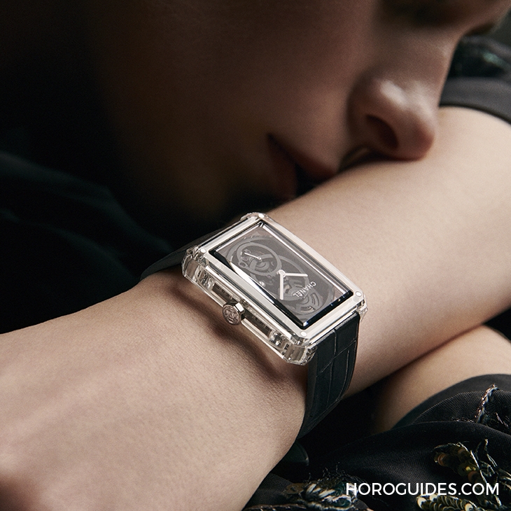 CHANEL - BOY·FRIEND - H6250 - 描繪高級製錶工藝的風格輪廓|CHANEL Boy∙Friend X-Ray鏤空腕錶與Boy∙Friend 鏤空腕錶