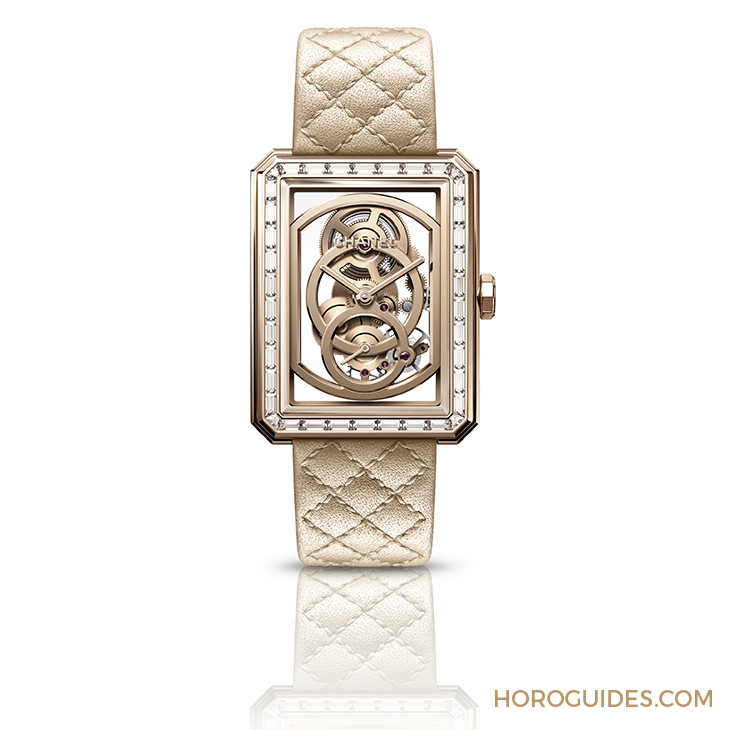 CHANEL - BOY·FRIEND - H6250 - 描繪高級製錶工藝的風格輪廓|CHANEL Boy∙Friend X-Ray鏤空腕錶與Boy∙Friend 鏤空腕錶