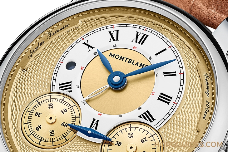 MONTBLANC - NICOLAS RIEUSSEC - 128674 - 「時間書寫器」200週年紀念|萬寶龍明星傳承系列Nicolas Rieussec計時腕錶