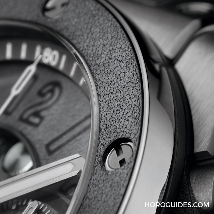 HUBLOT - BIG BANG - 421.NX.0500.VR.BER21 - 冷調工業風,HUBLOT Big Bang Unico Berluti冷灰計時碼錶