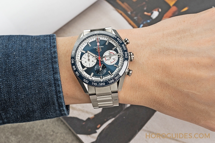 TAG HEUER - 跨入未來的繼承者 TAG HEUER 泰格豪雅Carrera Sport 160週年自動計時限量腕錶