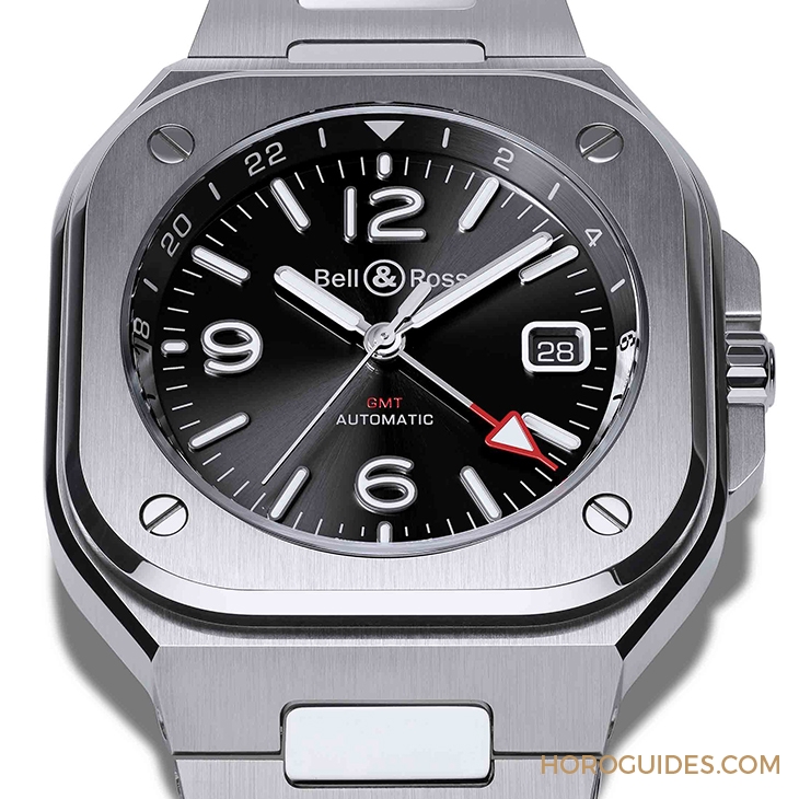 BELL & ROSS - INSTRUMENTS - BR05G-BL-ST/SST - 都會菁英的理想旅伴｜BELL & ROSS BR 05 GMT