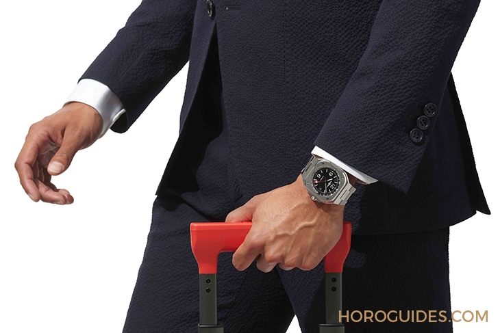 BELL & ROSS - INSTRUMENTS - BR05G-BL-ST/SST - 都會菁英的理想旅伴｜BELL & ROSS BR 05 GMT