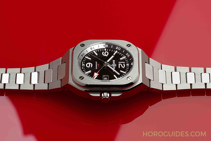 BELL & ROSS - INSTRUMENTS - BR05G-BL-ST/SST - 都會菁英的理想旅伴｜BELL & ROSS BR 05 GMT