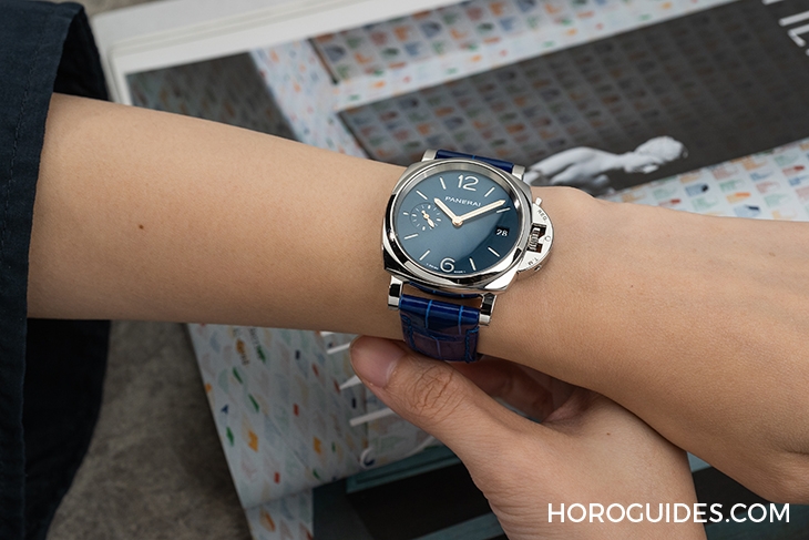 PANERAI - LUMINOR DUE - PAM01280 - 戴上經典,無需將就:適合女性的Panerai沛納海Luminor Due系列38mm款