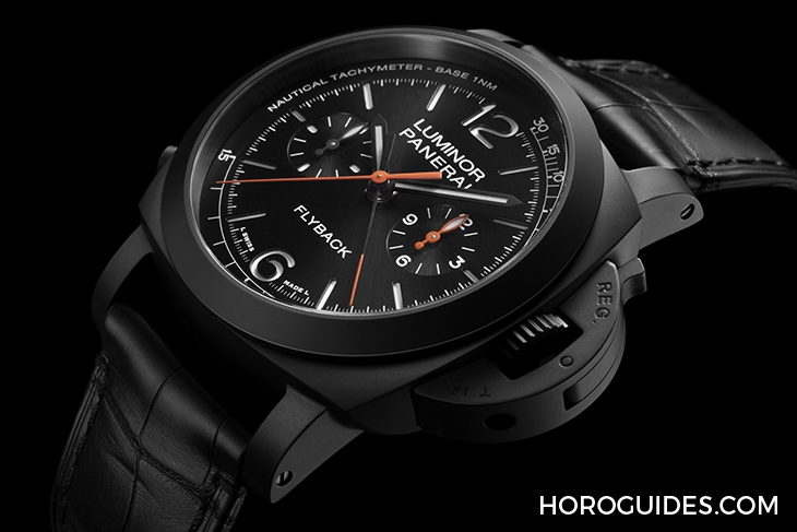 PANERAI - LUMINOR - PAM01298 - Panerai Luminor Chrono Flyback飛返計時新作二連發,陶瓷殼、軍綠面各展特色