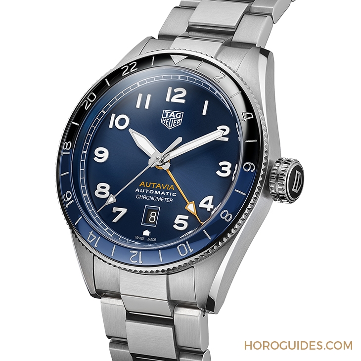TAG HEUER - AUTAVIA - CBE511B.FC8279 - 泰格豪雅慶祝Autavia 60週年!Autavia系列首款飛返計時腕錶與三針GMT雙時區腕錶