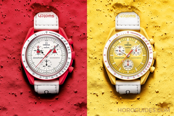 SWATCH - BIOCERAMIC - SO33M100 - 跟著MoonSwatch登月了!Swatch玩轉OMEGA Moonwatch登月錶,經典元素都沒少