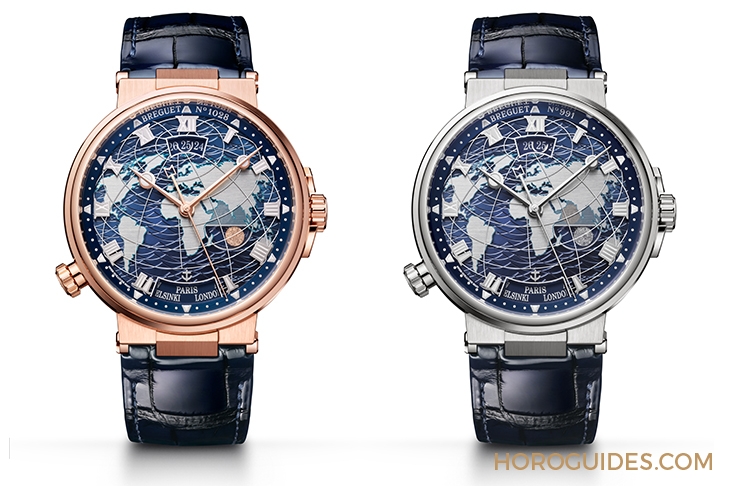BREGUET - MARINE - 5557BR/YS/5WV - 寶璣再推新作! Marine Hora Mundi 5557兩地時間腕錶