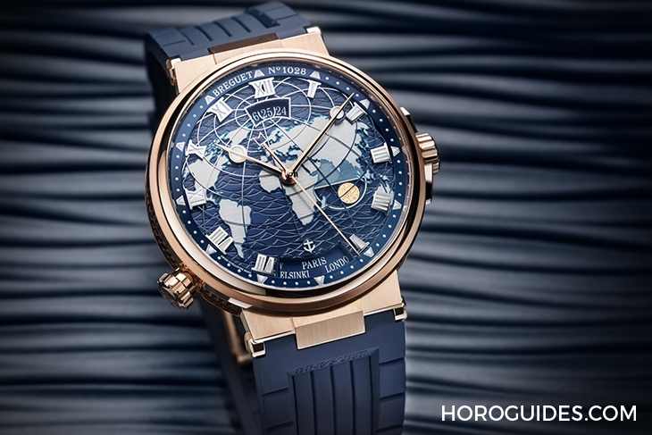 BREGUET - MARINE - 5557BR/YS/5WV - 寶璣再推新作! Marine Hora Mundi 5557兩地時間腕錶