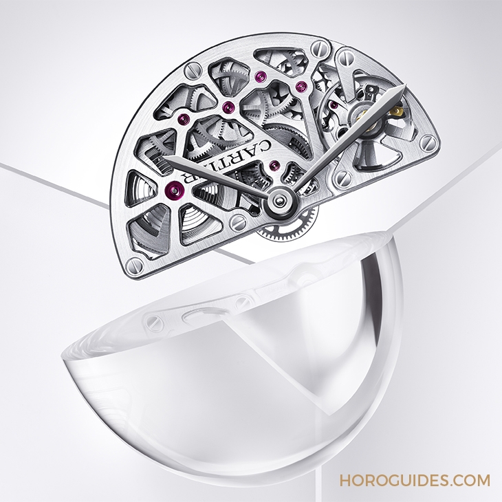 CARTIER - CARTIER FINE WATCHMARKING - WHRO0078 - 機芯、自動盤合而為一!Cartier神秘奇幻之作 - Masse Mysterieuse限量腕錶