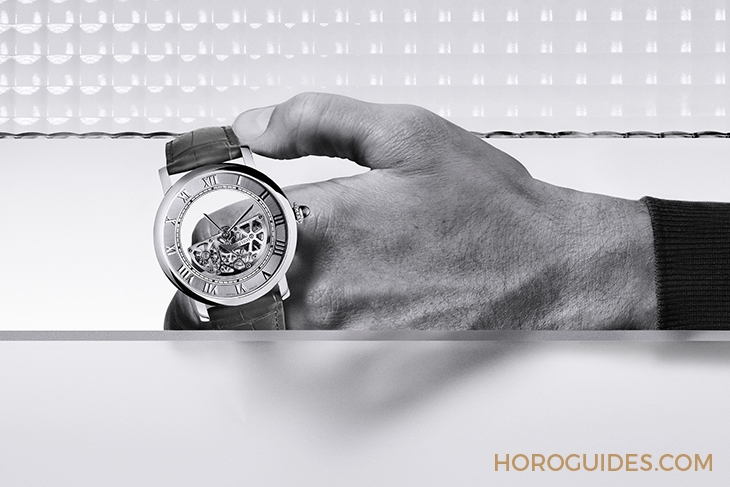 CARTIER - CARTIER FINE WATCHMARKING - WHRO0078 - 機芯、自動盤合而為一!Cartier神秘奇幻之作 - Masse Mysterieuse限量腕錶