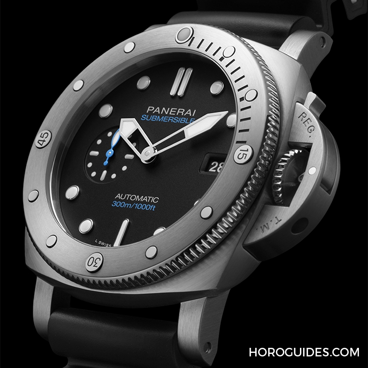 PANERAI - SUBMERSIBLE - PAM01232 - Submersible 44mm強勢回歸 ! 沛納海推出 QuarantaQuattro腕錶