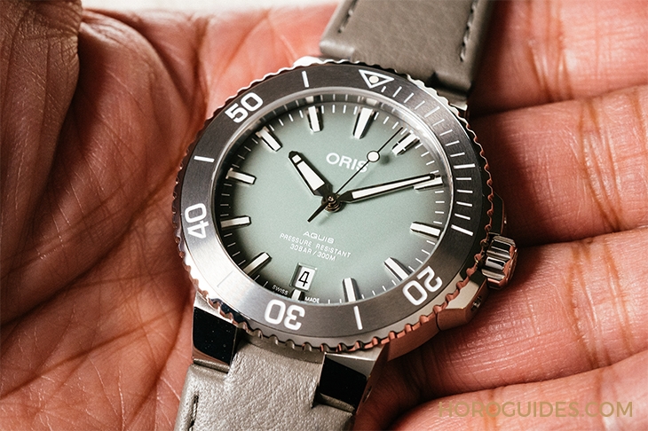 ORIS - AQUIS - 01 743 7734 4185-Set - [BASEL 2019] ORIS對海洋無微不至的呵護