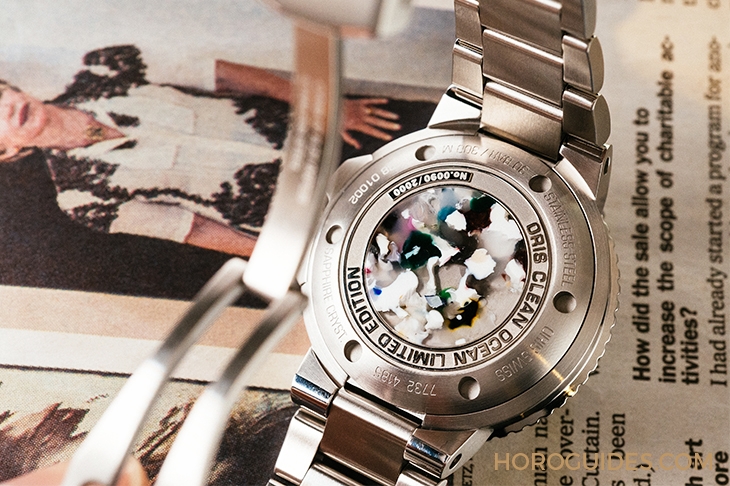 ORIS - AQUIS - 01 743 7734 4185-Set - [BASEL 2019] ORIS對海洋無微不至的呵護