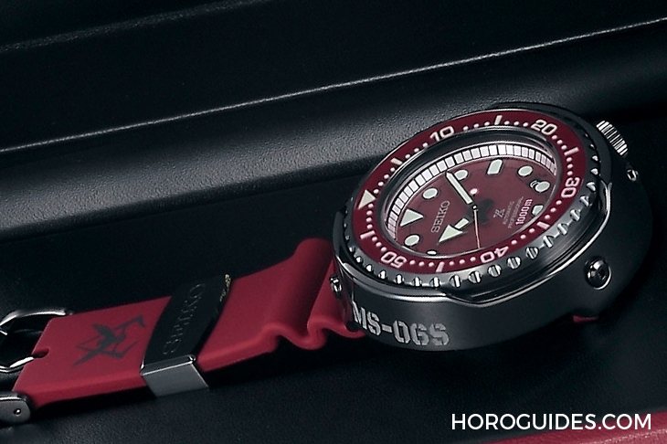 SEIKO - PROSPEX - SLA029J1 - 真男人愛鋼彈,更愛SEIKO鋼彈限量版腕錶