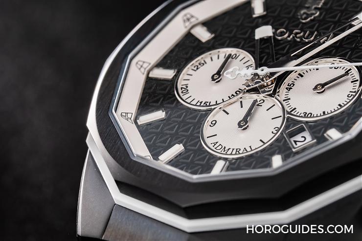 CORUM - ADMIRAL - A132/03876 - 現代海軍風範,Admiral AC-One三眼計時腕錶的細膩豪情